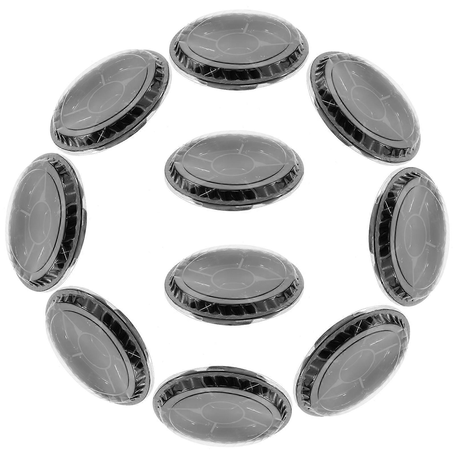 Fruit Cutting Box with Lid 6 Compartments 10Pcs Set