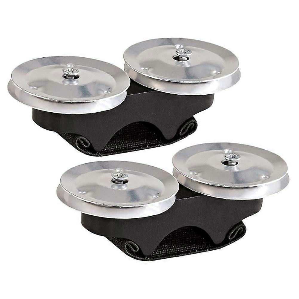 Compact Finger-Mounted Jingle For Rhythmic Layering