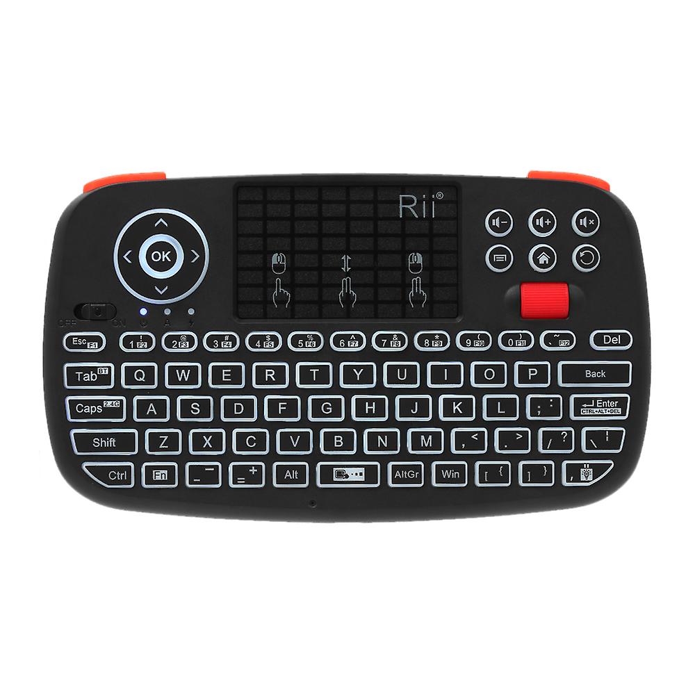 Mini Wireless Keyboard Bluetooth Dual Modes Handheld Backlit Mouse