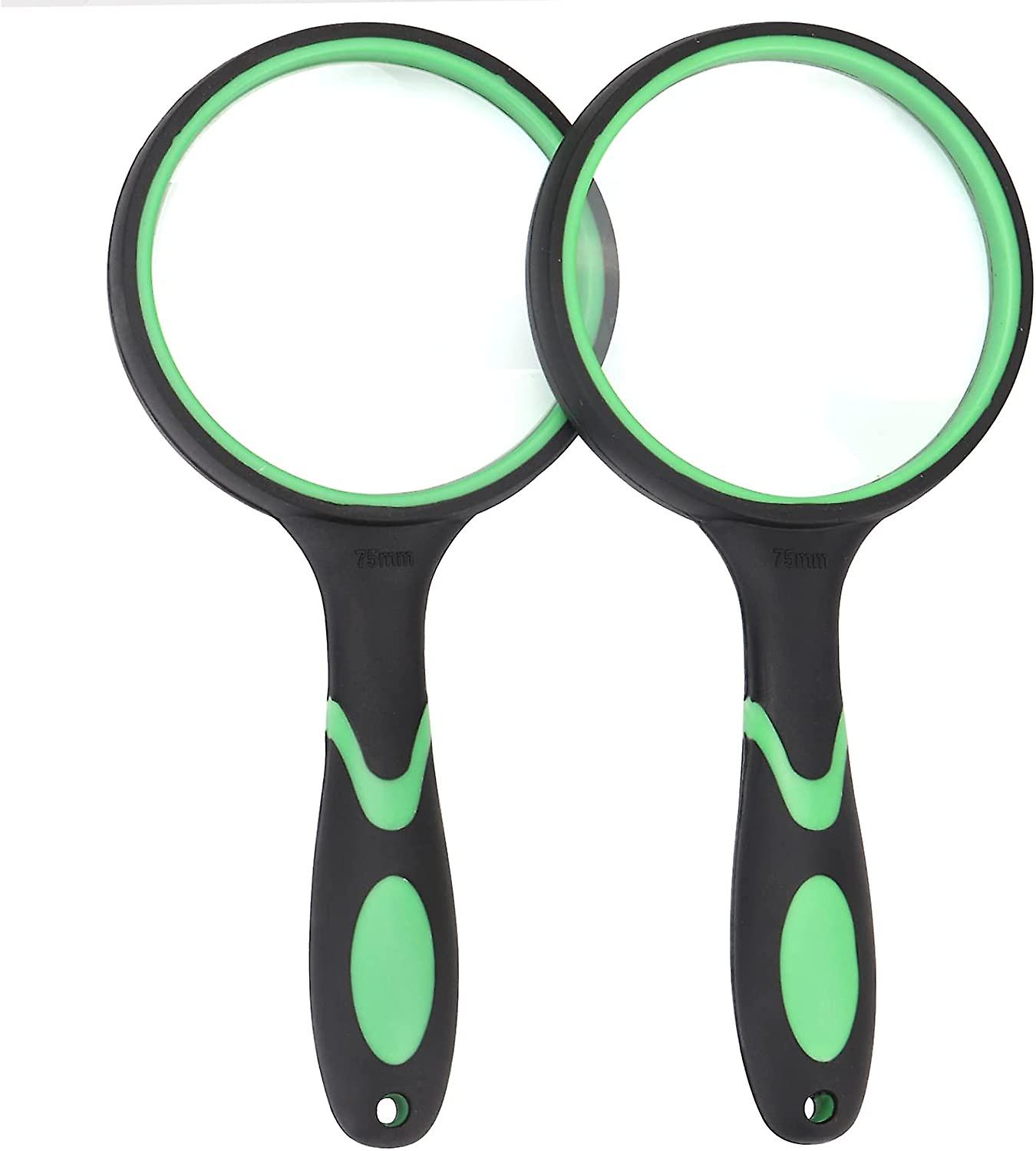 Magnifying Glass 10x Handheld Magnifier For Reading Maps Books Newspaper For Kids Seniors And The Old For Classroom Science Insect And Hobby Observati