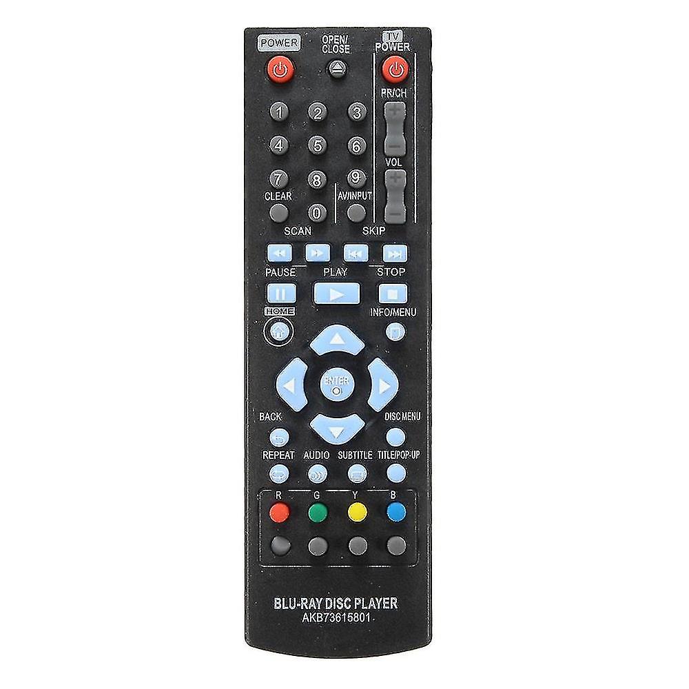 Replacement Akb73615801 Remote Control For Blu-ray Disc