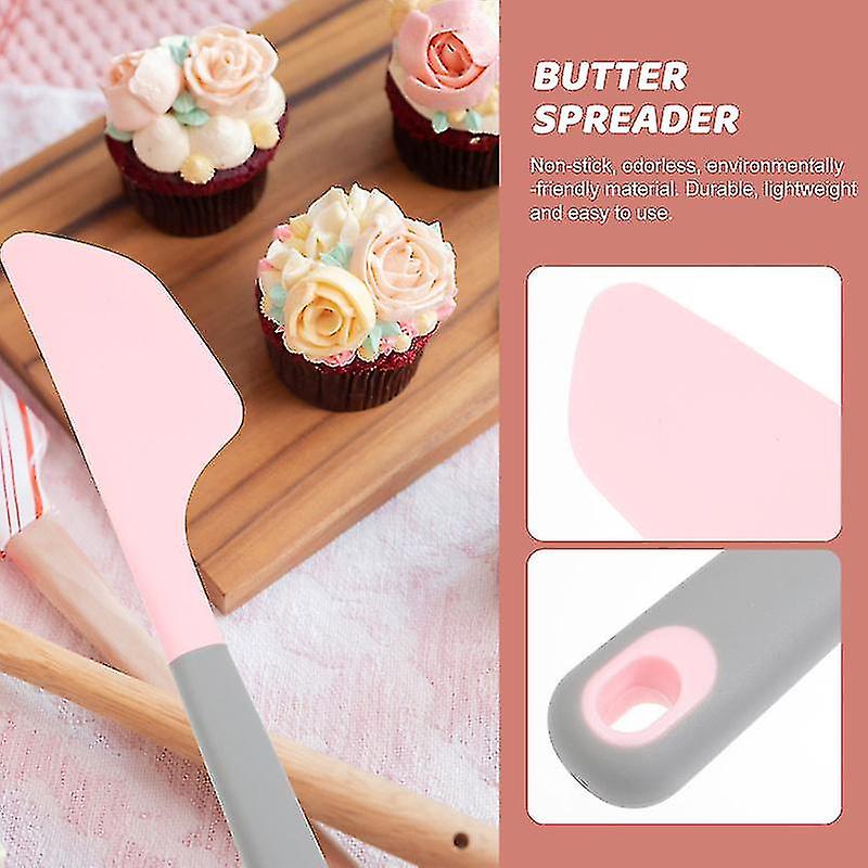 Professional Cake Scraper Cake Spatula Silicone Cake Cream Scraper For Home