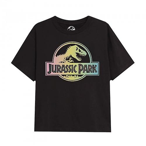 Jurassic Park Girls Gradient Logo T-Shirt