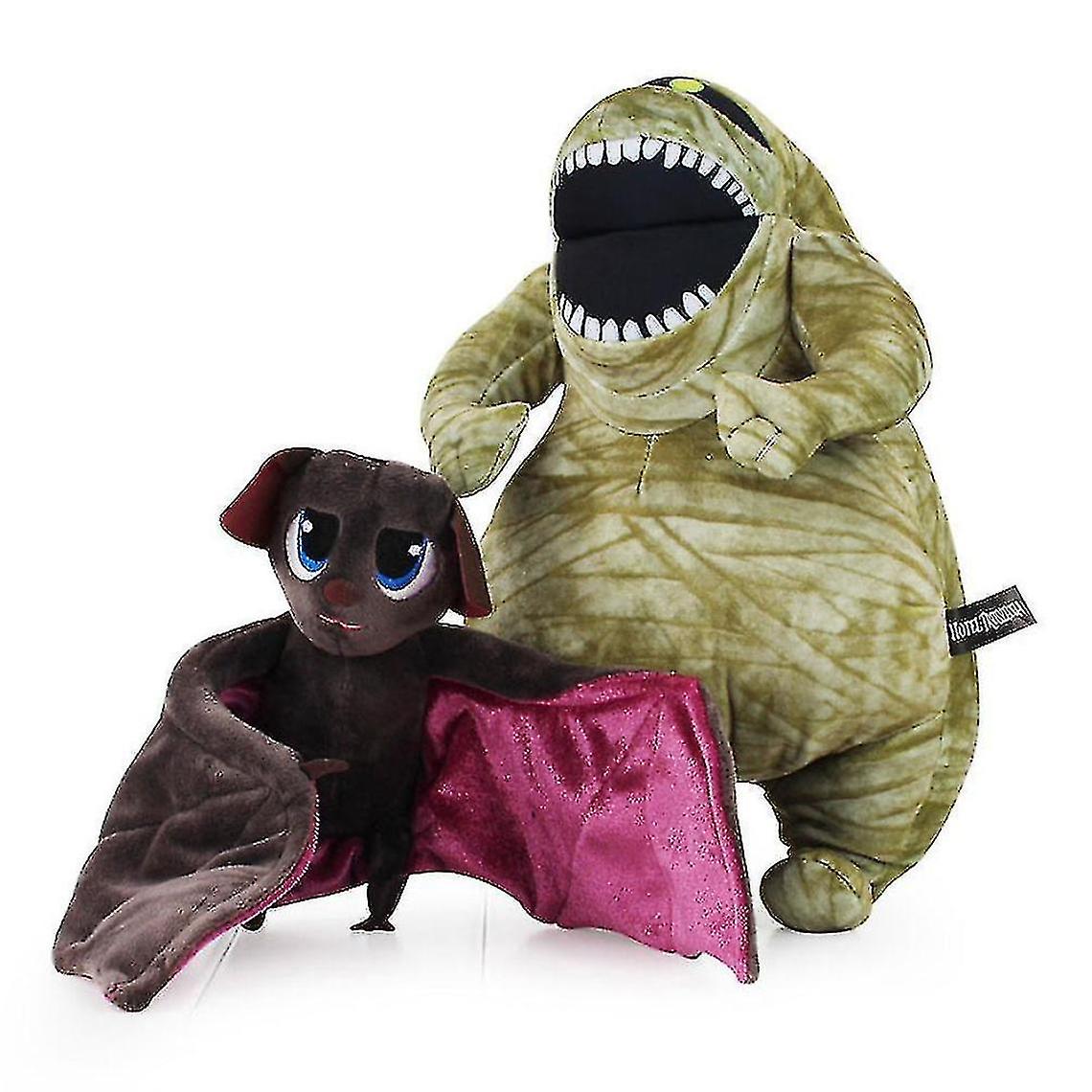 2 Lodge Monster Elves, 2 Mummified Bats Stuffed Plush Dolls