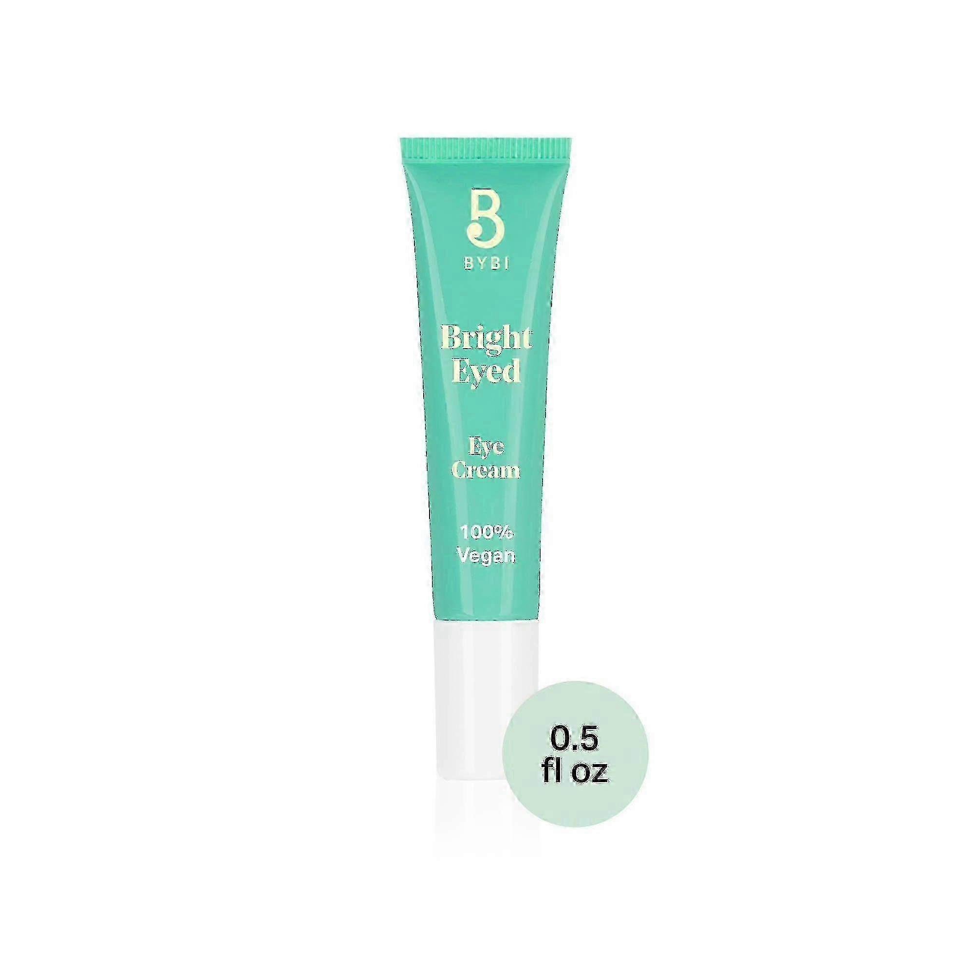 Bybi Clean Beauty Bright Eyed Vegan Eye Cream For Tired Eyes, 0.5 Oz