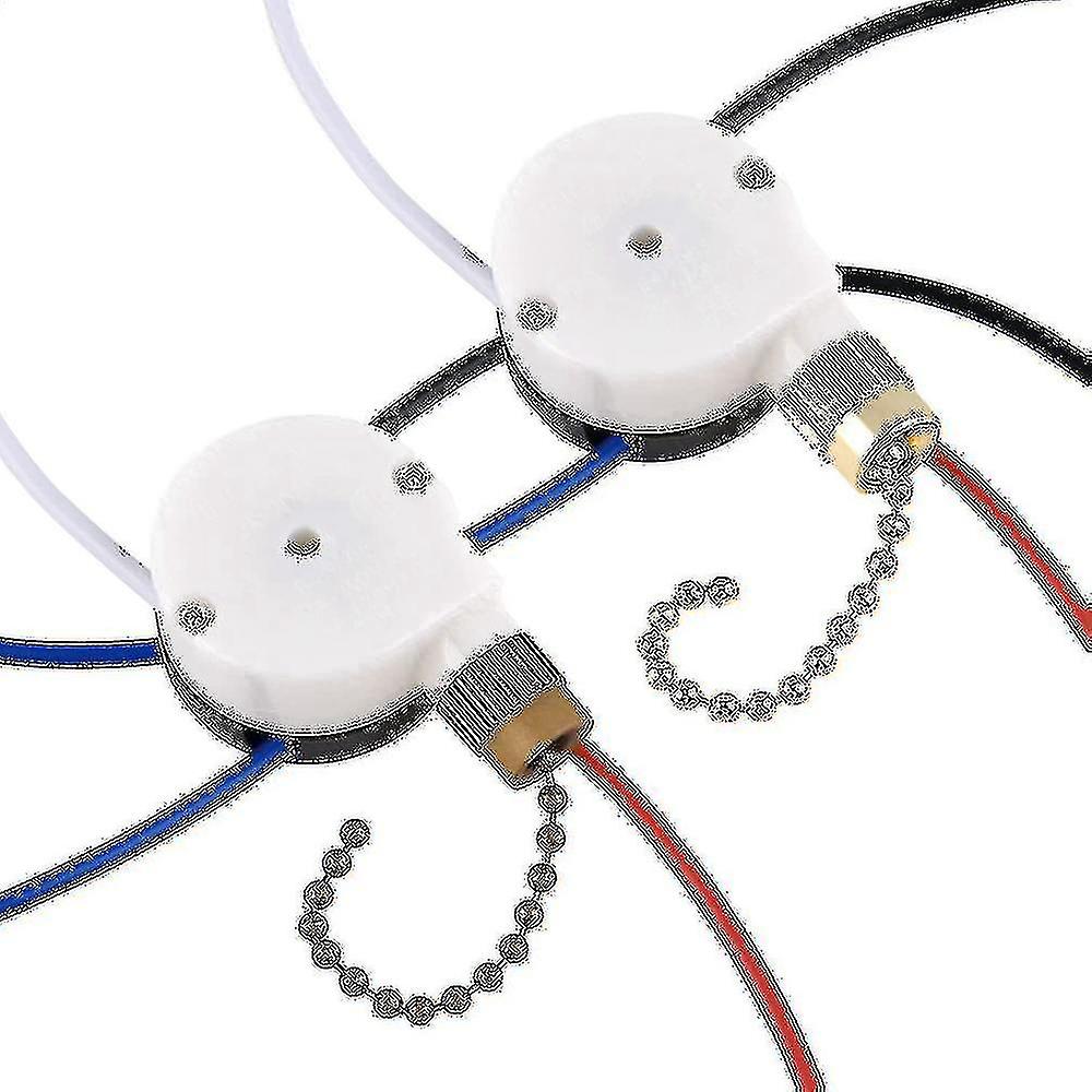Ceiling Fan Switch Kit Ze-208s E89885 3 Speed 4 Wire Pull Chain, Ceiling Fan Parts, Switch Speed Co