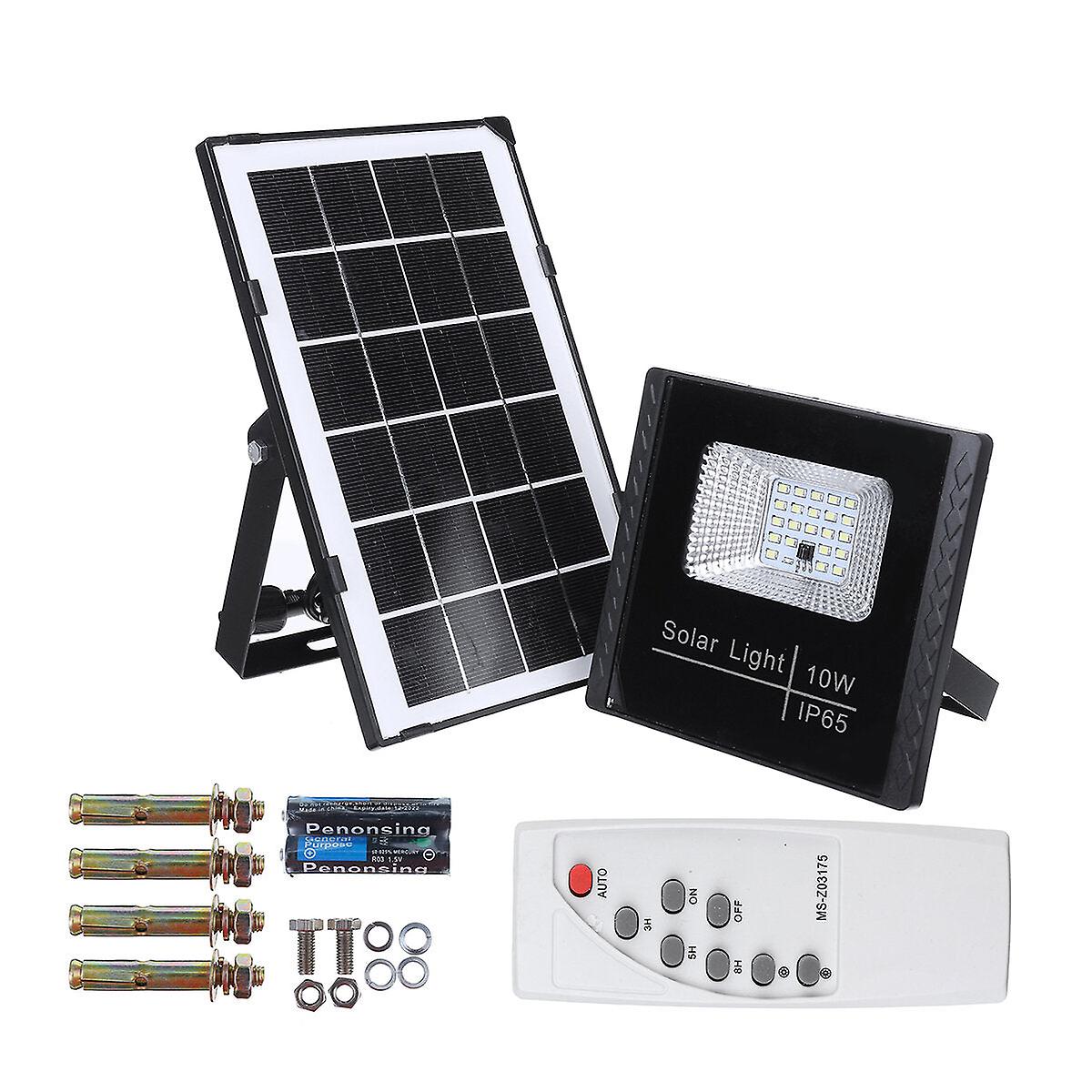 High Bright Mini Led Solar Sensor Light - Outdoor Security Flood Lamp With Solar Panel