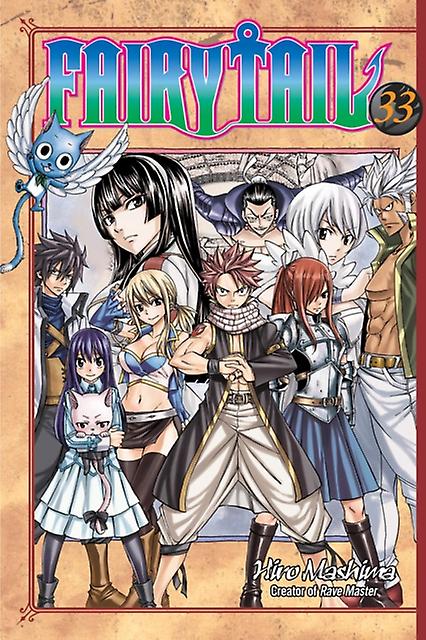 Fairy Tail 33 מאת הירו מאשימה ספר בכריכה רכה