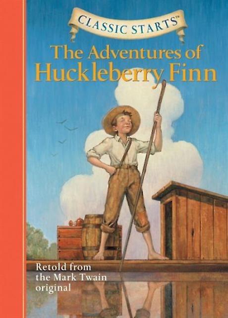 Classic Starts The Adventures Of Huckleberry Finn by Mark Twain Paperback Book