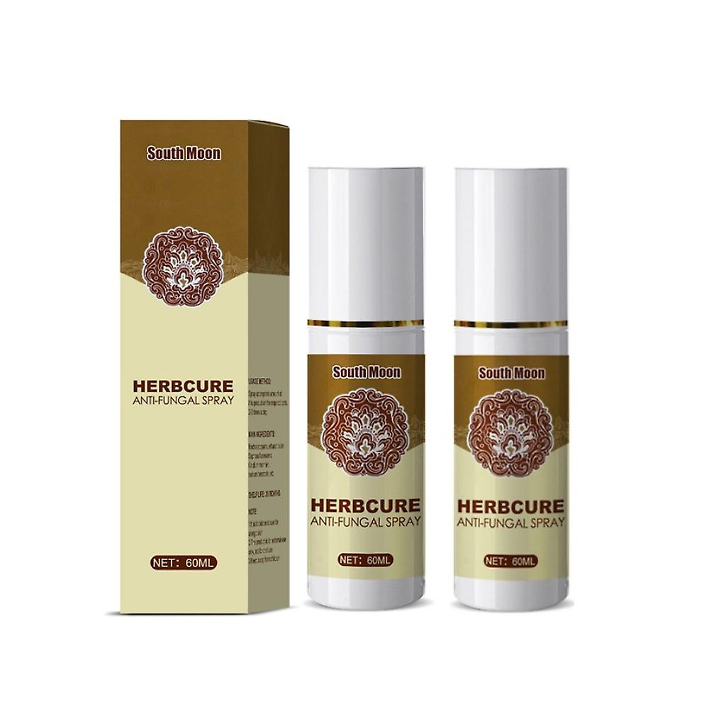 2 ADET Tedavi Mantar Enfeksiyonları Anti Kaşıntı Anti-fungal Ayak Spreyi ile Mücadele 60ML