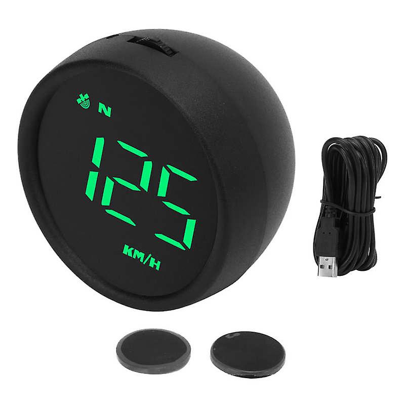 Hud Display Digital Gps Speedometer 2.6in Multiple Function For Motorcycle Suv Van Rv Bus