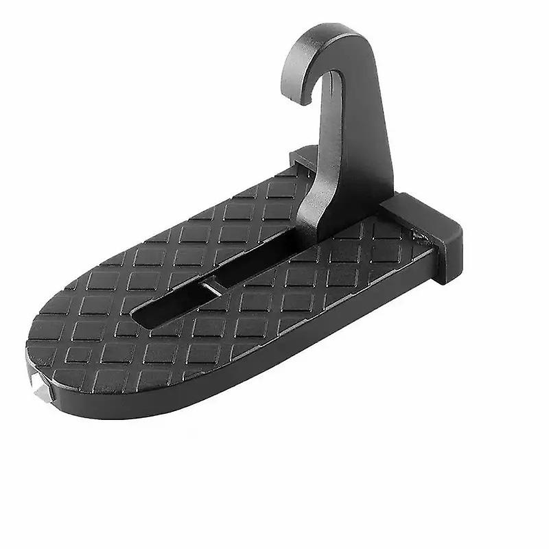 Car Multi-functional Latch Door Step, Foldable Car Roof Rack Step U Shaped Hook Pedal
