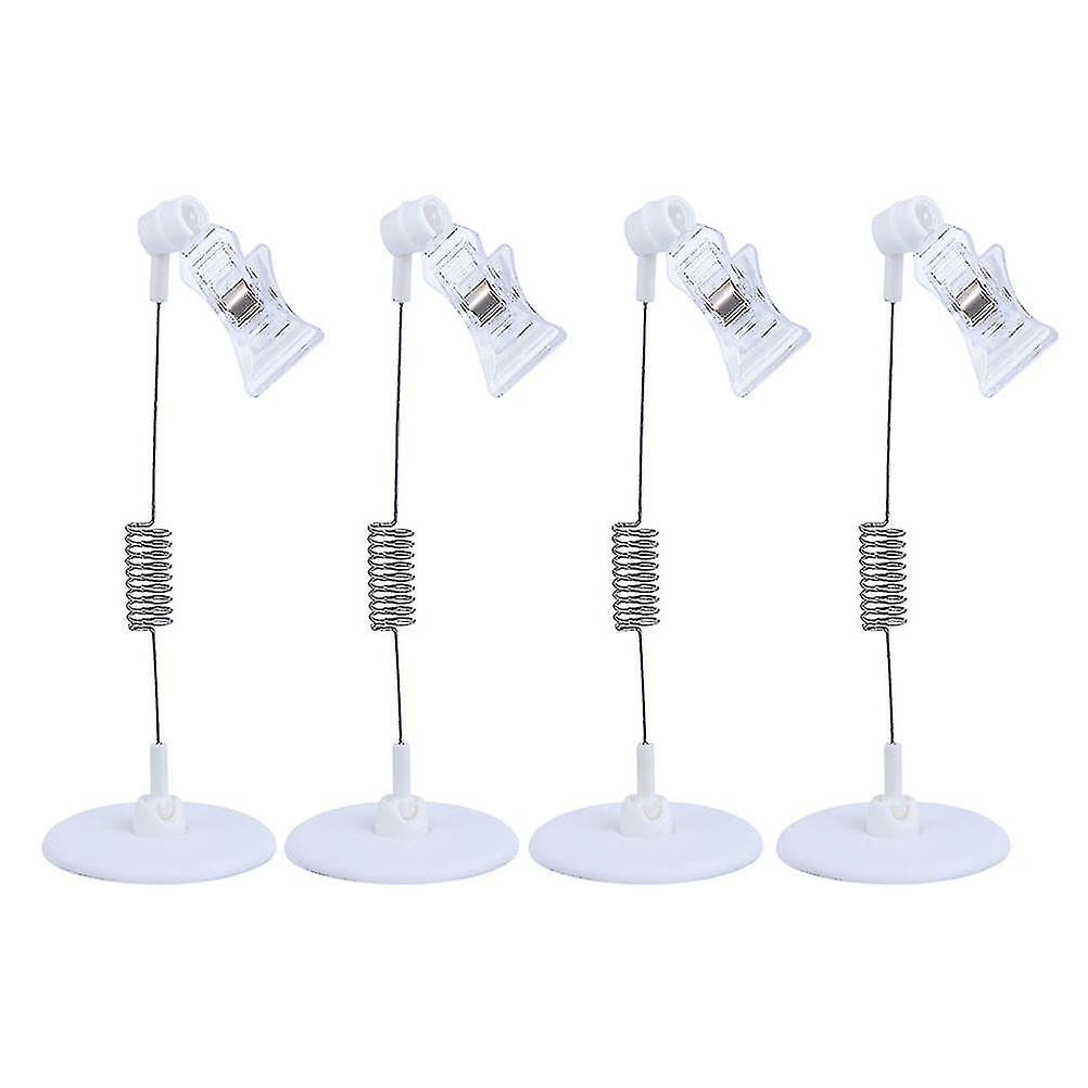 5pcs Schild Halter Werbung Display Clip Name Label Preisschild Stand Rack