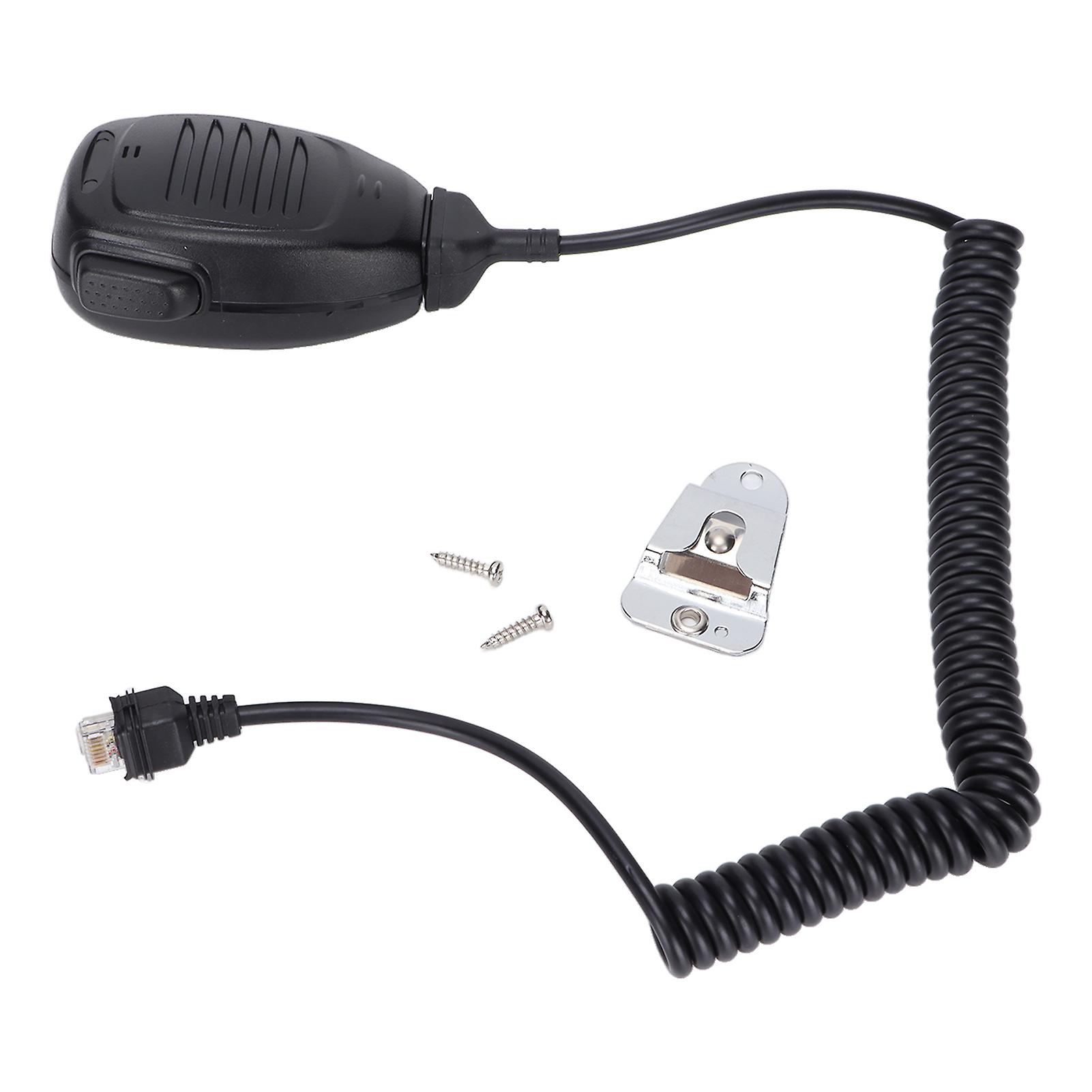 Walkie Talkie Microphone 8 Pin Handheld Radio Speaker for Kenwood NX‑700 NX‑800 TK‑8180 TK‑7180 TK‑8160