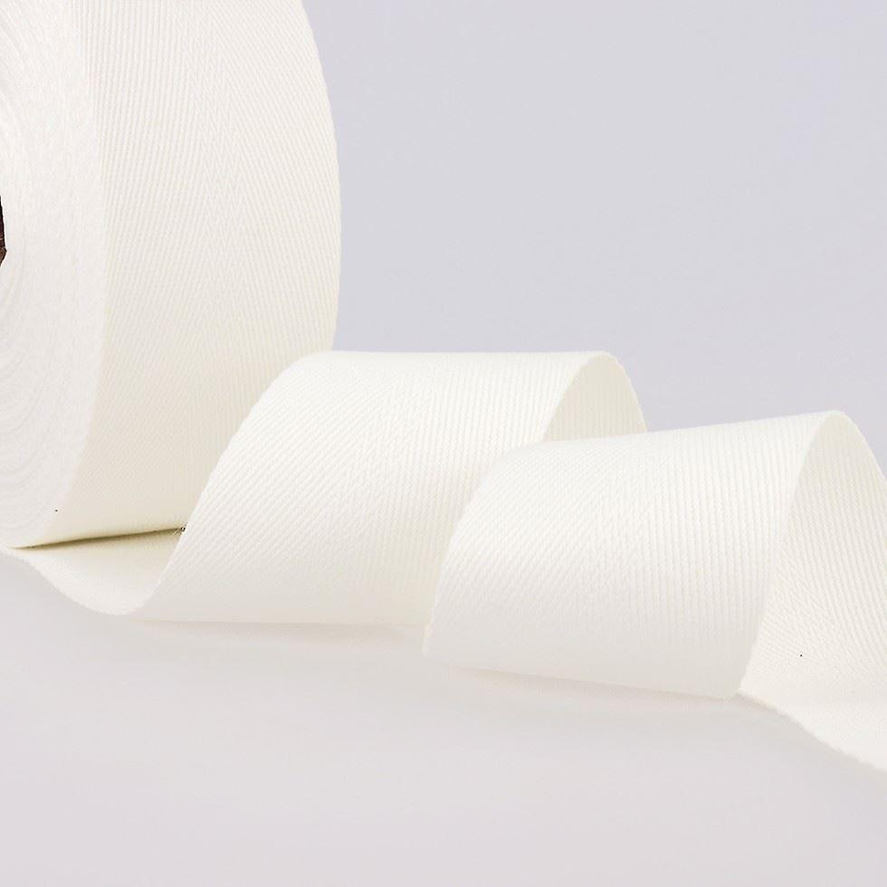50mm Stephanoise Strong Webbing White - per metre