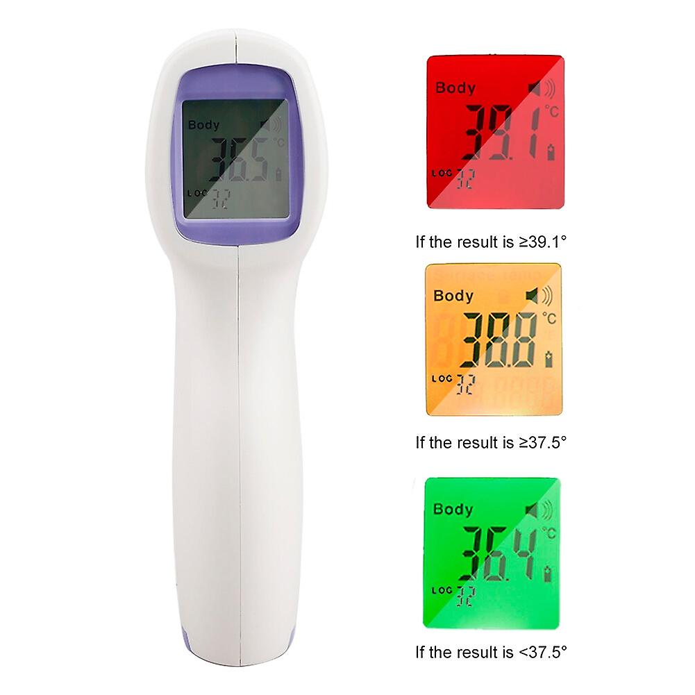 Infrared Forehead Thermometer with Digital Display, Random Color, CE Approved