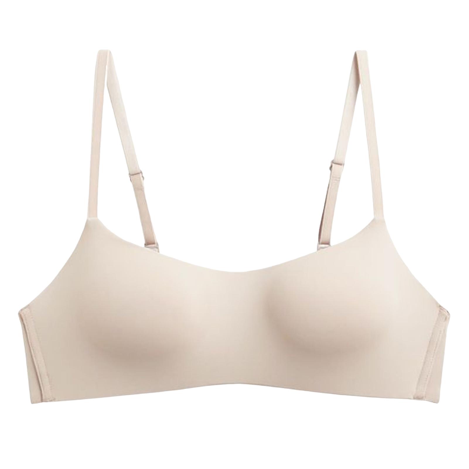 Women's Comfort Bra Seamless Smooth Comfort Wirefree Full-coverage Bra For Heavy Breast