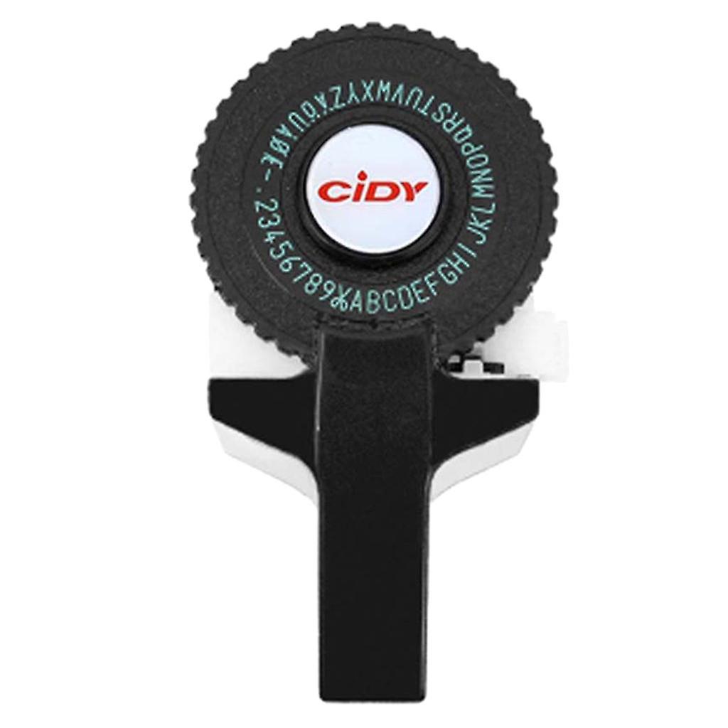 Manual Diy Plastic Letterembossing Typewriter 3d Mini Label Printer Pink