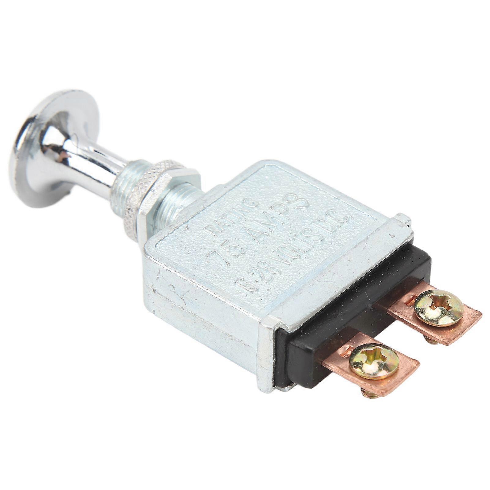 75A Push Pull Switch SSW2816 Heavy Duty Universal On Off Toggle Switch for Automotive Industrial Residential