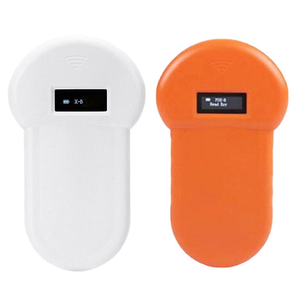 OLED Display Handheld Microchip Scanner Portable Animal Pet Scanner USB Rechargeable Chip Tag Identification Transponder