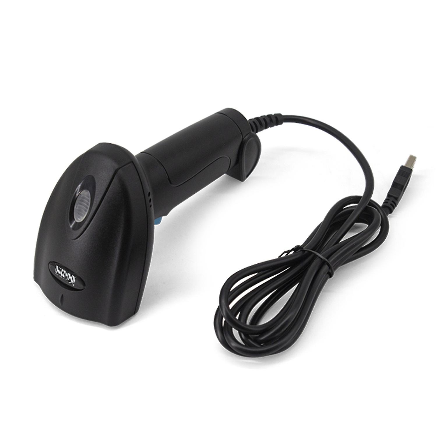 1D Barcode Scanner Handheld USB Wired Bar Code Reader Manual Trigger/Auto Continuous Scanning Suppor
