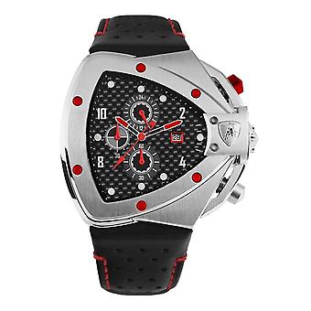 Sp horizontal Men's Analog Quartz watch with cowhide bracelet T20SH-A