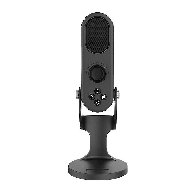 Usb Condenser Microphone For Smartphone Pc Camcorder Gaming Live Streaming Dj Sound Card Mic Recording Computer Monitor Ios Android With Stand
