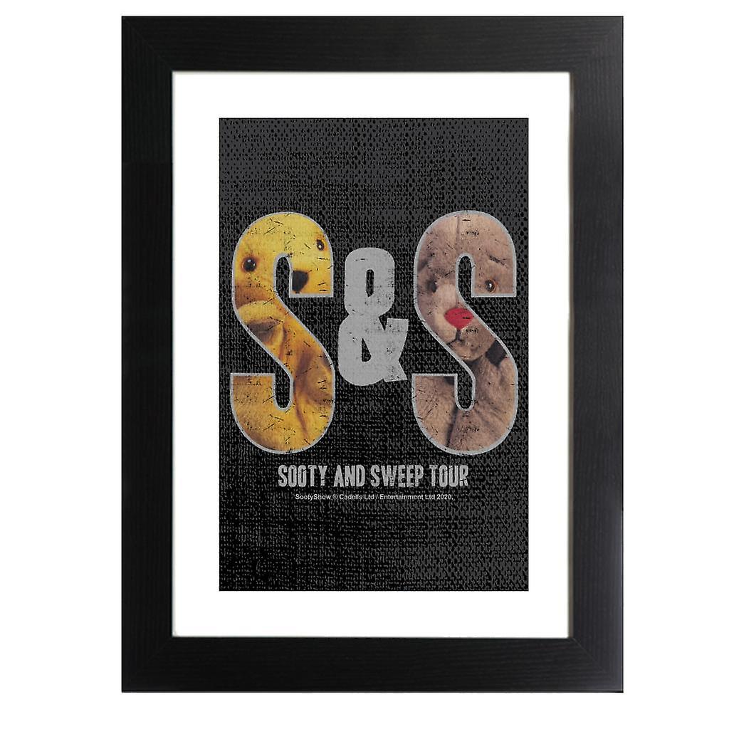 Sooty And Sweep Tour Framed Print