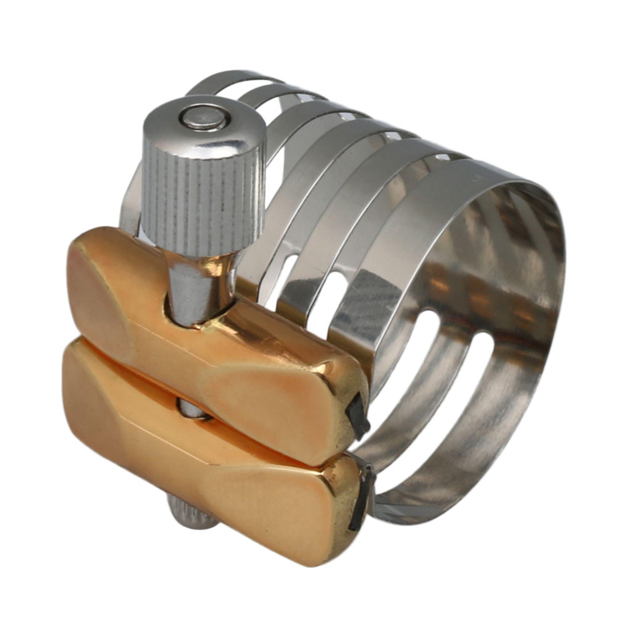5 Pack E-flat Alto Saxophone Ligatures for Plastic Wooden Mouthpieces