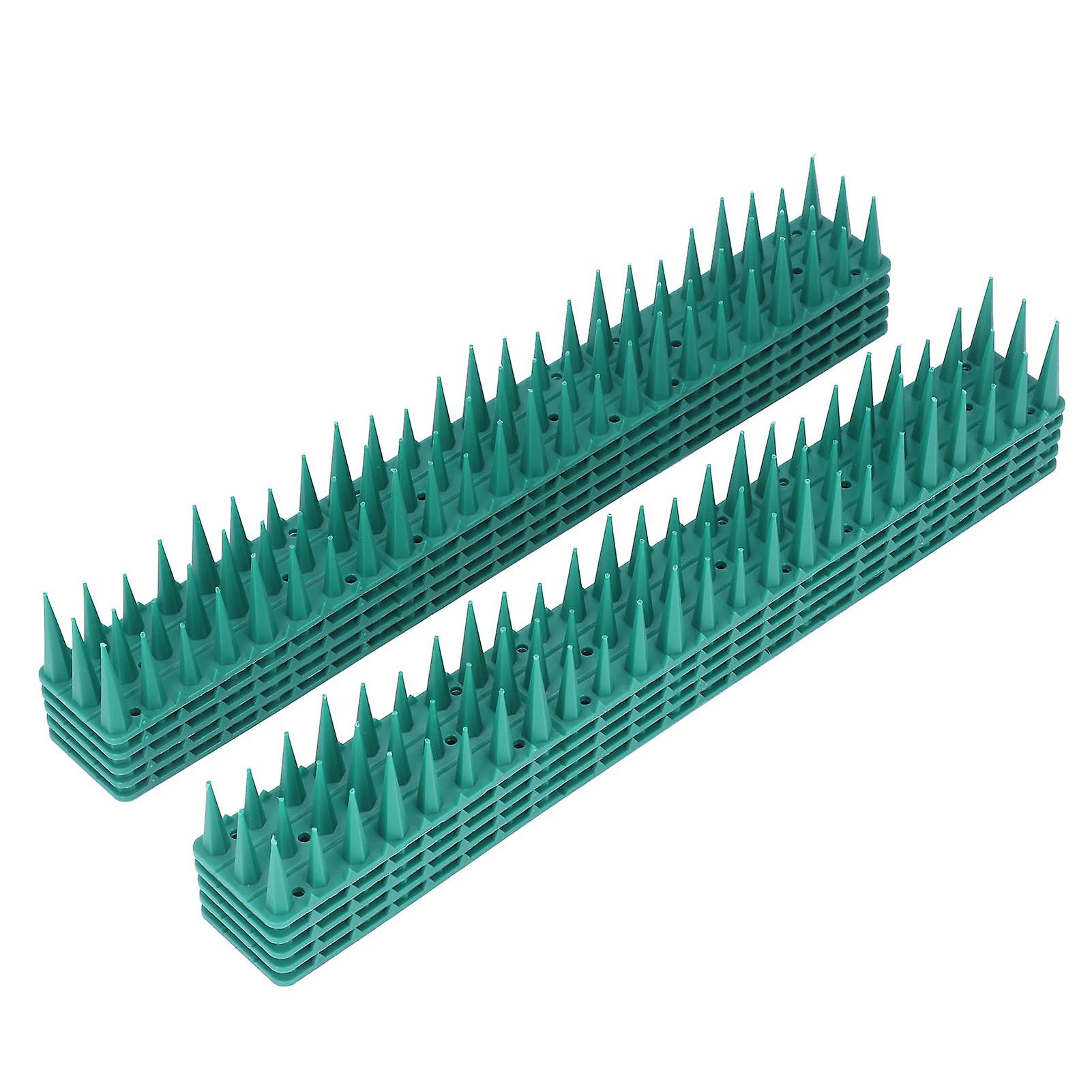 10PCS 36CM Bird Deterrent Spike Plastic Cat Repellent Spike Anti Theft Wall Spike for Garden