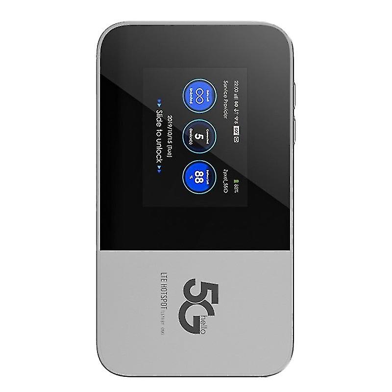 Hochgeschwindigkeits-Mobiles WLAN im Freien Entsperrtes WiFi 6 Pocket Mini Mifis 5G Hotspot Modems Wireless Router w