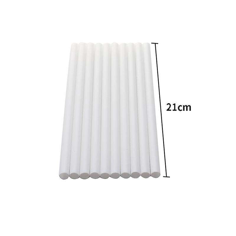 10Pcs Cake Dowels White Plastic Cake Support Rods Round Dowels Straws Reusable