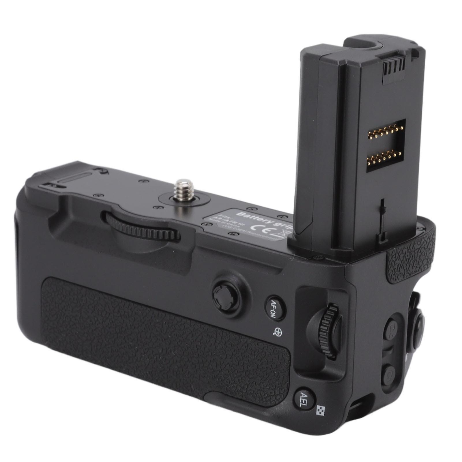 Camera Battery Grip Good Conductivity Vertical Battery Grip Extension for A9 A7R3 A7M3 A7III A73