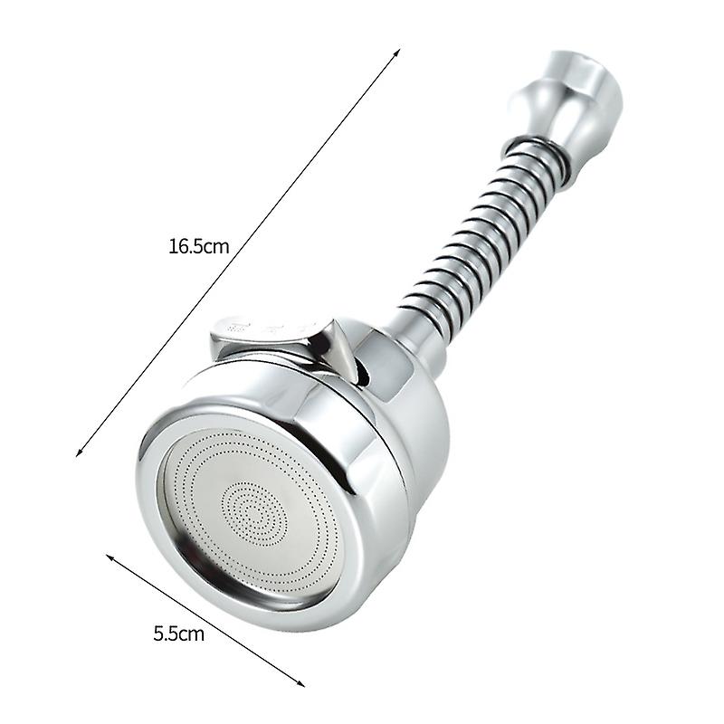 Faucet Shower Kitchen Filter Universal Rotating Electroplated Booster Faucet Spout Filter