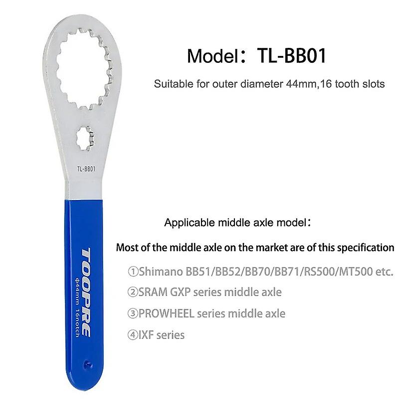 Bicycle Bottom Bracket Wrench Mtb Road Bike Bb Bottom Bracket Installation Removal Tool Suitable For Shimano/sram/ixf/dub/bsa30