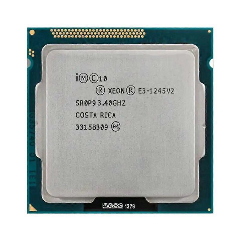 Xeon E3-1245V2 CPU - Socket LGA 1155 4 Cores 8 Threads 3.4GHz 8MB L3 Cache 69W.