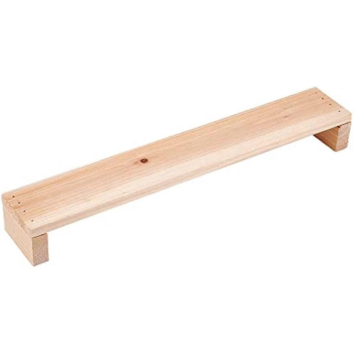 1Bag Wood Artist Leaning Bridge Hand and Wrist Leaning Bridge Hand Drawing Stand Wrist Rest Wood Bridge Tool for DIY Ceramic Clay Tools Antique White