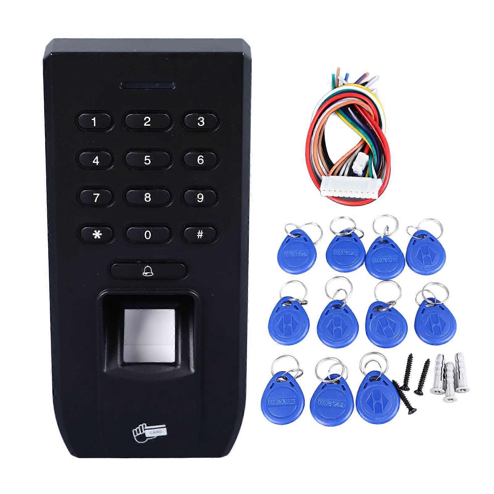 Attendance Time Clock Recorder Biometric Fingerprint Password Card Attendance Machine For Employees Small Business
