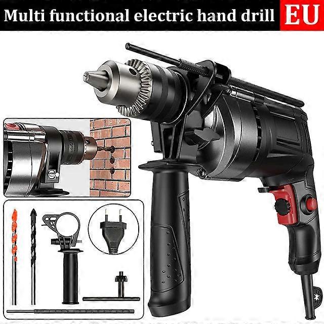 Impact Drill Hammer 780w Multifunctional Rotating Tool Concrete Crusher Electric Screwdriver For 13mm/13mm/25m