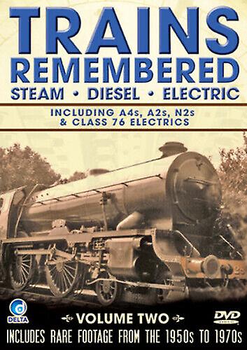 Trains Remembered Volume 2 DVD (2008) David Coleman cert E - Region 2