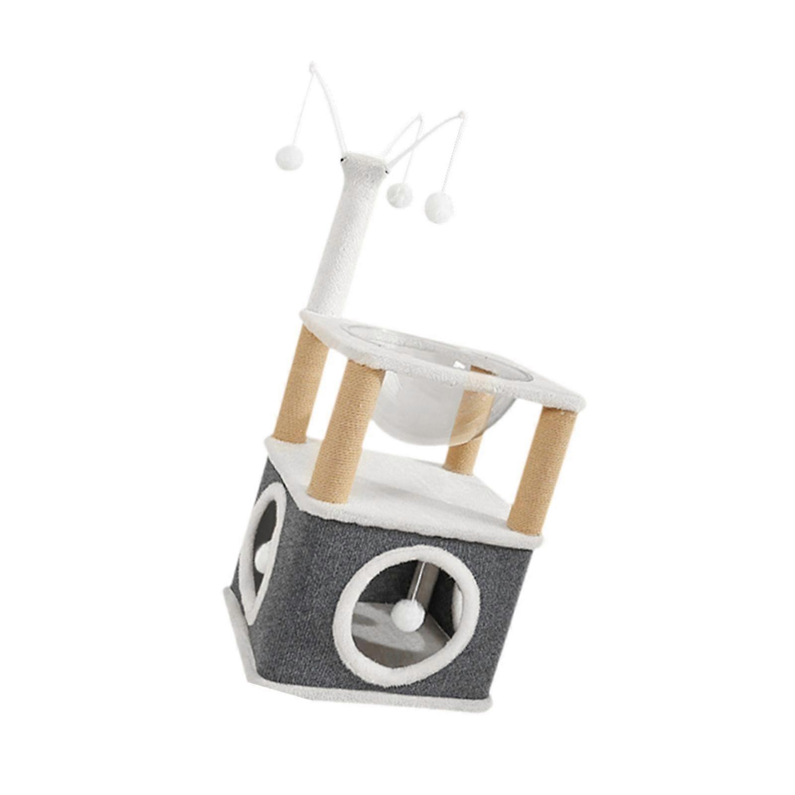 Cat Bed Space Capsule Cat Cube Condos for Multi Small Pet Kitten Indoor Cats Single Layer