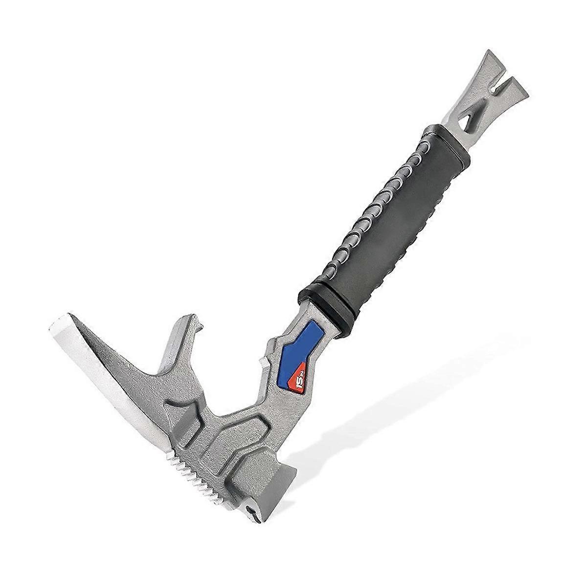 Outdoor Multifunctional Hammer Nail Remover Crowbar Fire Tool Demolition Tool