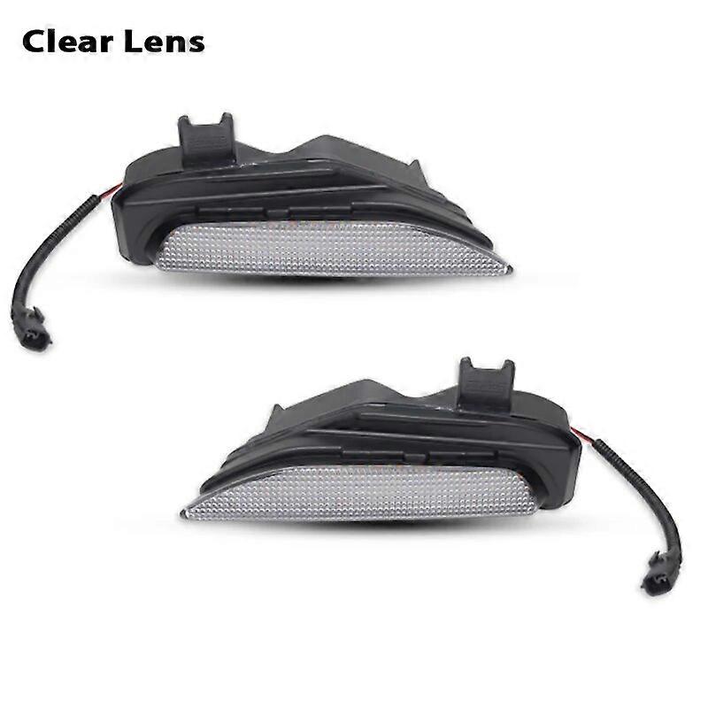 Car Bumper Sequential Amber Turn Signal Replace Switchback white LED Daytime Running Light For Infiniti 2014-2020 Q50 Q50S