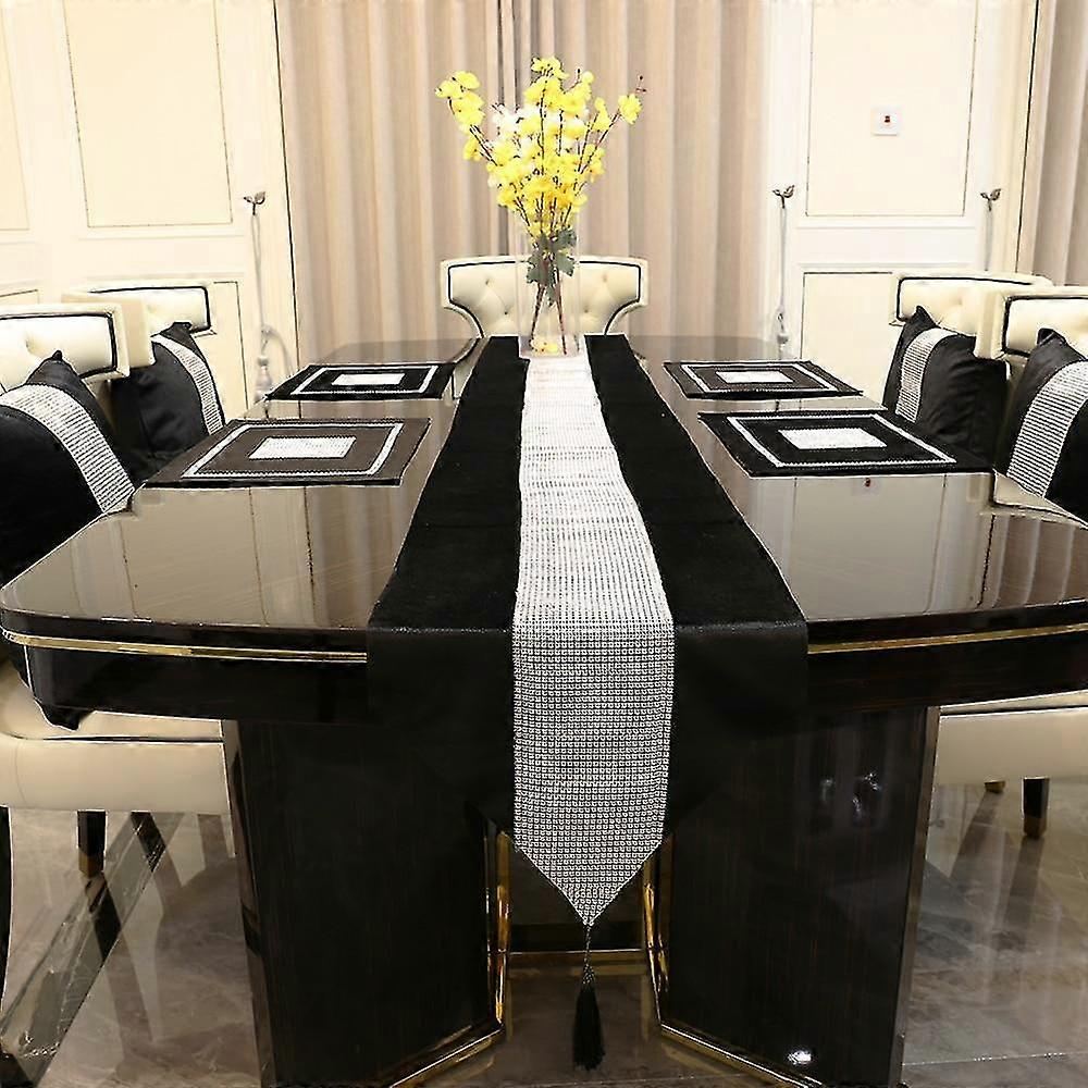 table diamond runners modern runner home hotel wedding party
