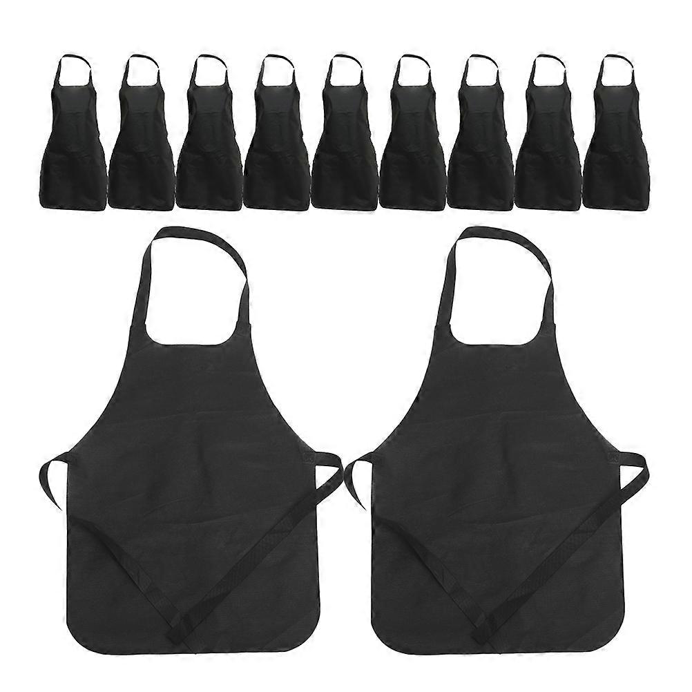 12Pcs Hot Pot Restaurant Aprons Multi-function Disposable Aprons Restaurant Aprons
