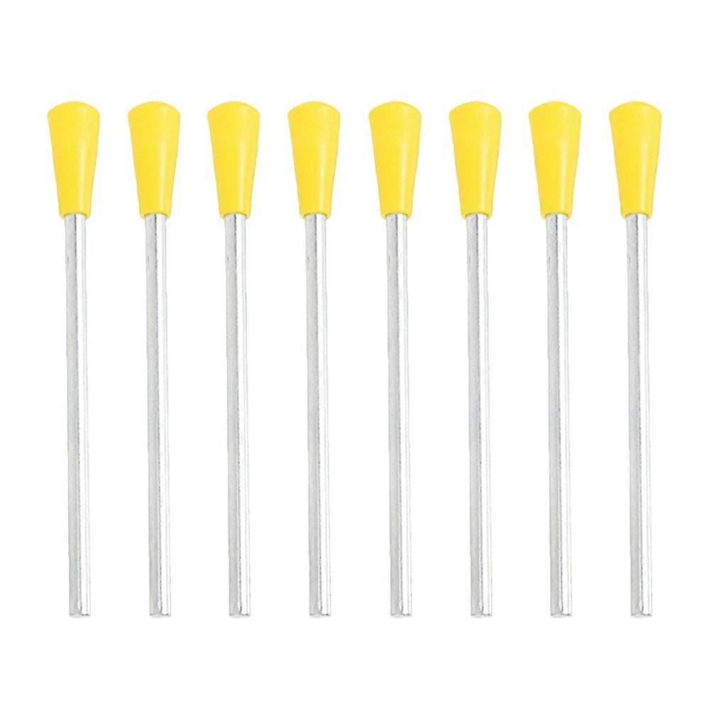 8pcs Triangle Iron Hammers Triangle Iron Mallet Triangle Iron Metal Hammers Percussion Sticks