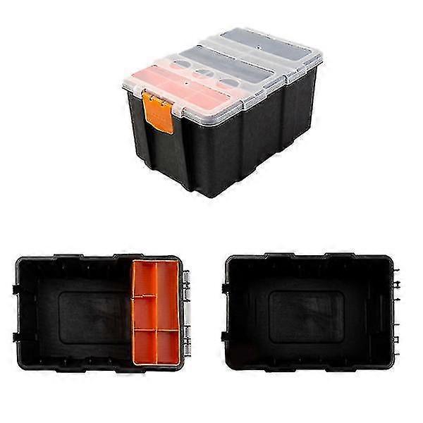 screw parts storage box toolbox classification finishing box partition box woodworking plastic box