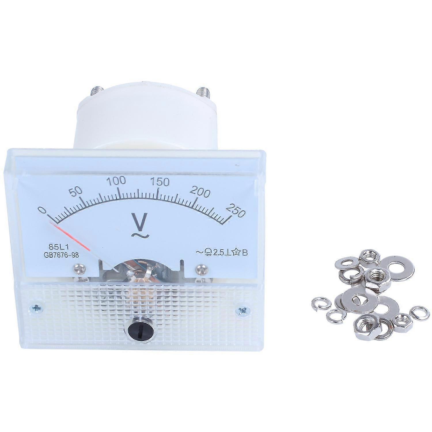 Analog 85l1 Ac 250 V Panel Meter Voltmeter Measuring Device Installation Equipment