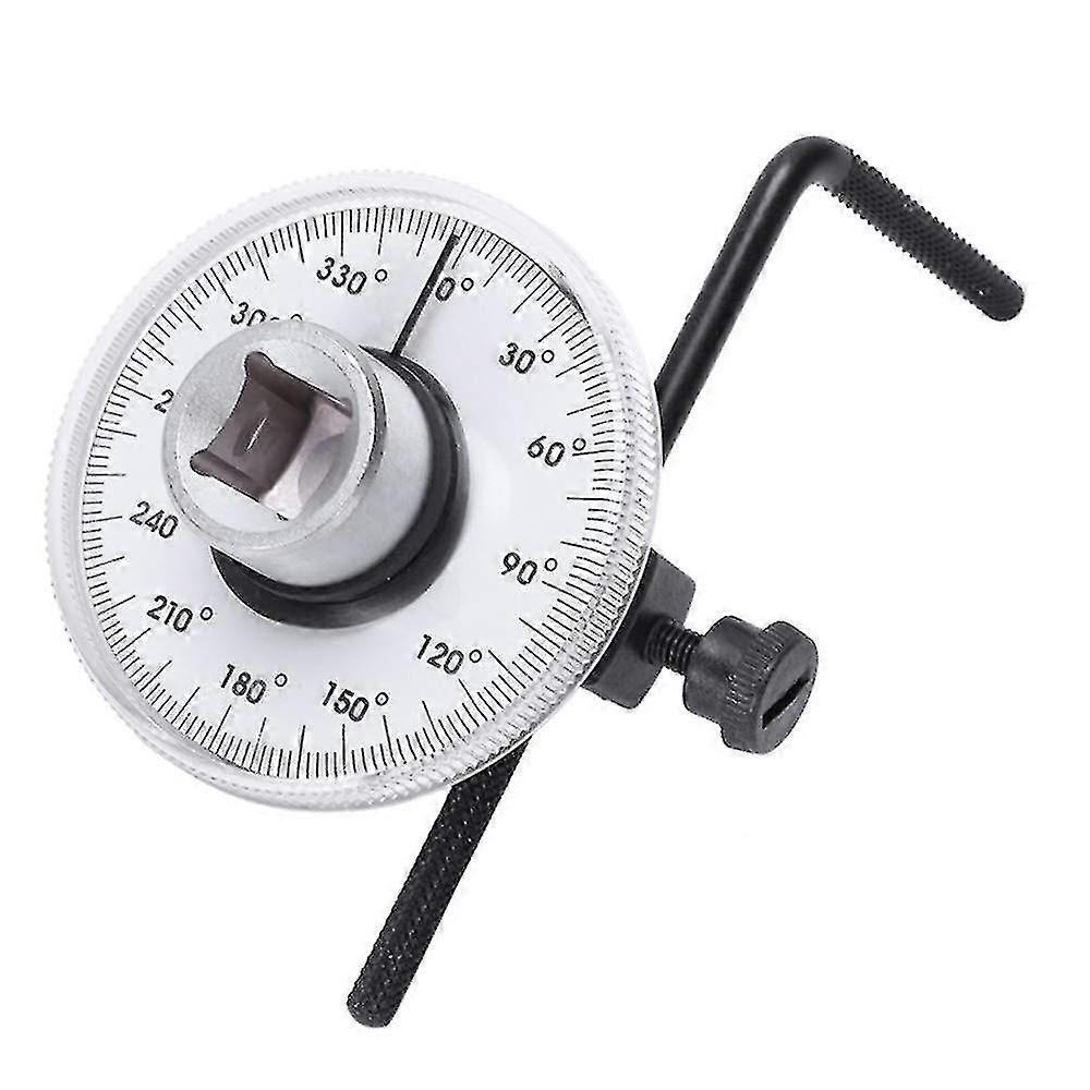 Torque Angle Gauge 360 Adjustable 1/2 Drive Torque Wrench Adapter Yield Gauge Torque Adapter