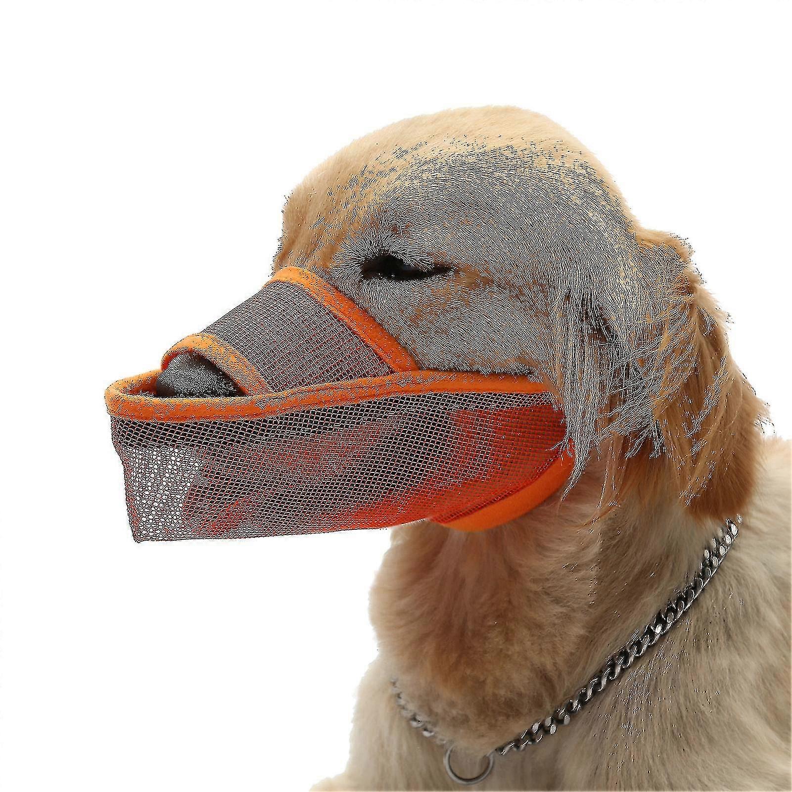 1 Hundemaulkorb orange klein